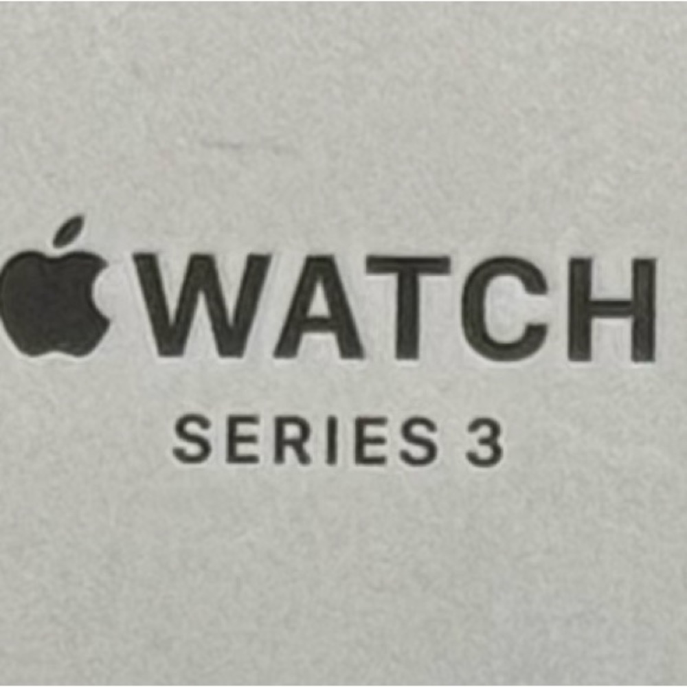 Apple Watch Series 3 BOX ONLY - Classic Silver